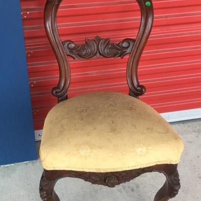 Palor Chair Wood and Clothe PT4056 https://www.ebay.com/itm/123350041678