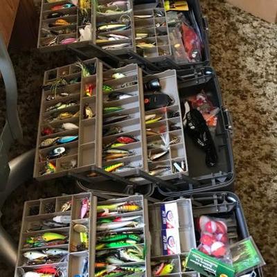 Thousands Of New, ManyIn Original Packaging, High-End Fishing Gear & Supplies. Reels, Rods, Bait, Hook, Lures, Flashlights, Knives, Head...