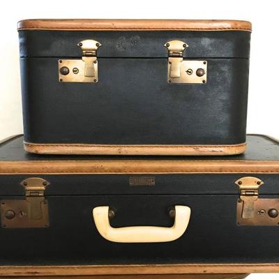 Vintage Decorative Aero Pak Stacking Suit Cases