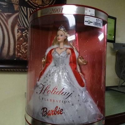 2001 Holiday Celebration Barbie in box