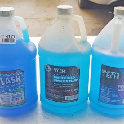 3 Bottles Windshield Washer Fluid
