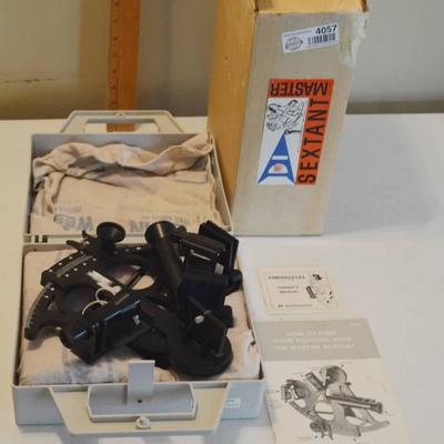Davis Instruments Master Marine Sextant with Case