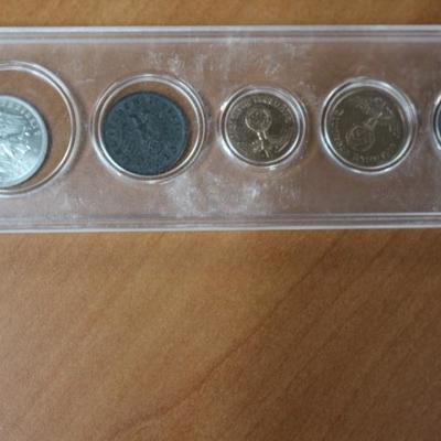 Nazi Coins in Display