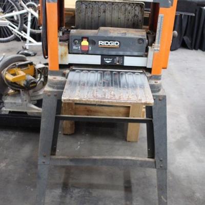 Ridgid planer