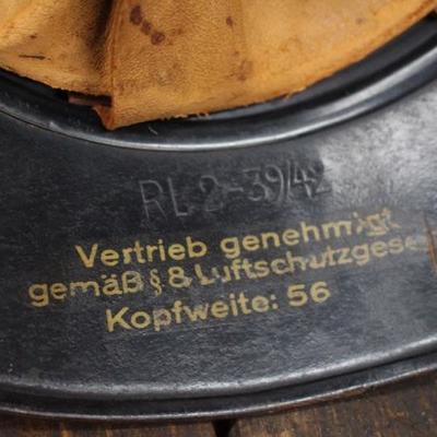 Luftschutz German helmet