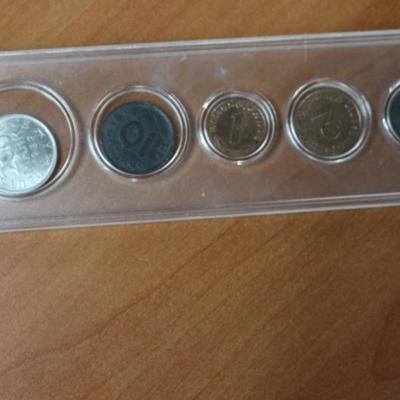 Nazi Coins in Display