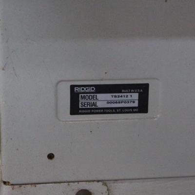 Ridgid table saw