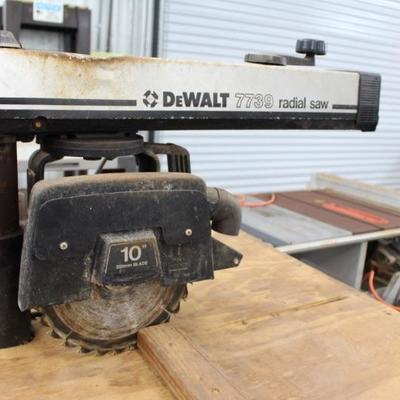 Dewalt radial arm saw