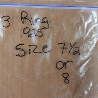Sterling rings