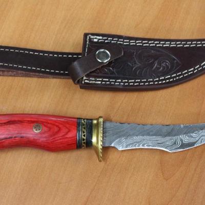 10" Damascus Knife