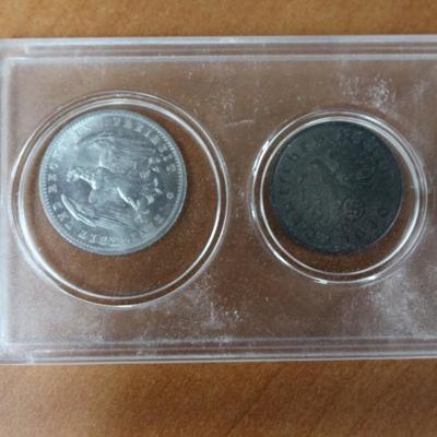 Nazi Coins in Display