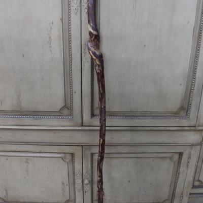 Handmade walking stick