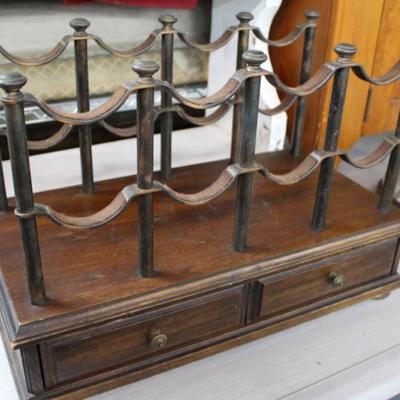 Vintage wine rack