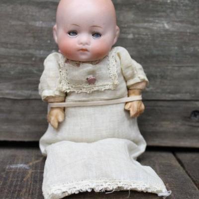 Antique 8" China head marked "Germany 16"
