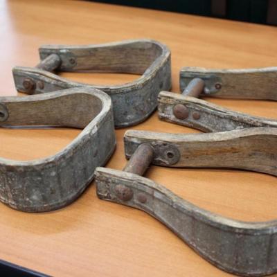 Wooden stirrups
