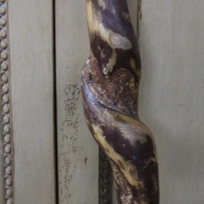 Handmade walking stick
