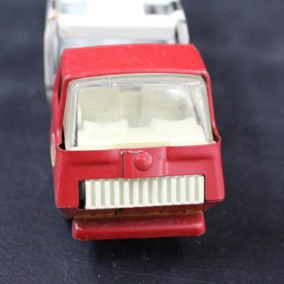 Tonka Red & White Car Carrier