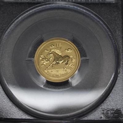 2014-P MS69 Australia $15 Gold Horse