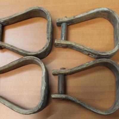 Wooden stirrups