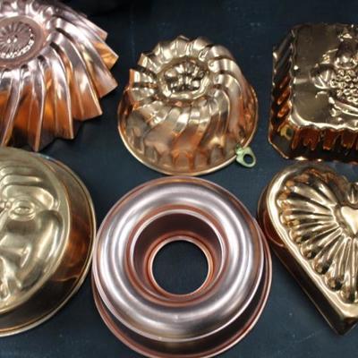 6" Copper Decorative Wall Hanging Items