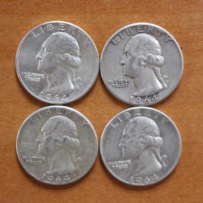 Silver Washington Quarters