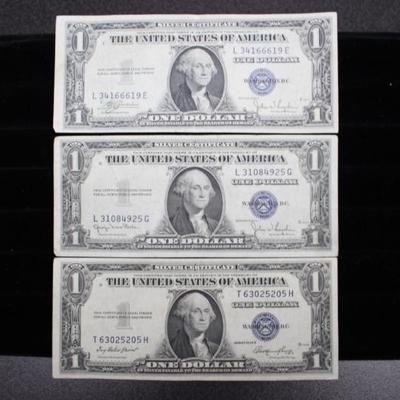 1935 C-D-E Silver Certificates