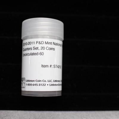 Uncirculated 60 Roll of 20 National Park Quarters