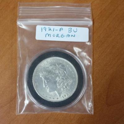 1921-P BU Morgan Dollar