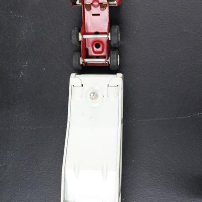 Tonka Red & White Car Carrier