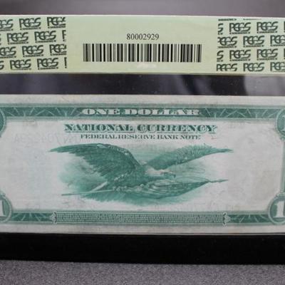 1918 $1 FRN Green Eagle VF35