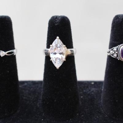 Sterling rings