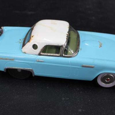 56 Ford TBird Metal Car