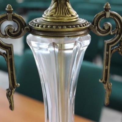Vintage crystal lamps