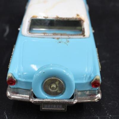 56 Ford TBird Metal Car