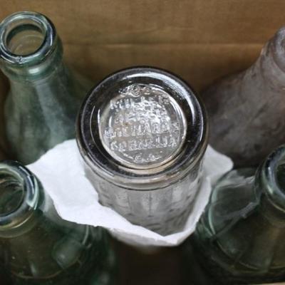 Collection of 5 Soft Drink Bottles