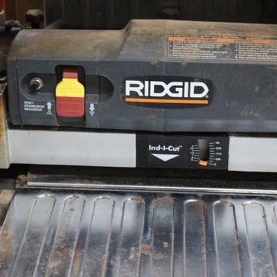 Ridgid planer