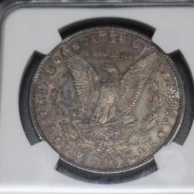 1880-S MS63 Toned Morgan
