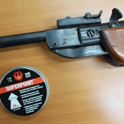.22 cal pellet rifle