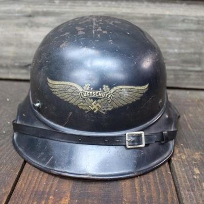 Luftschutz German helmet