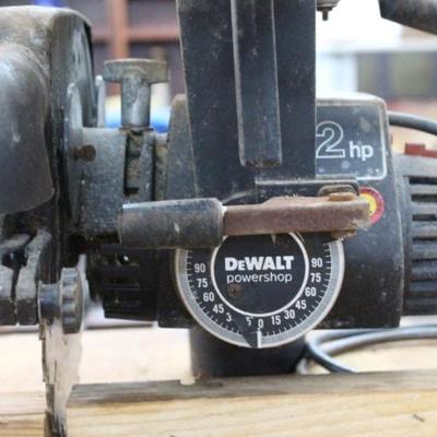 Dewalt radial arm saw