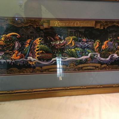 Krewe of Orpheus: Framed Lithograph PT3776  https://www.ebay.com/itm/123361890581