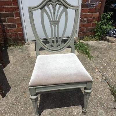 Distressed Duncan Phyfe Chair DB8007 Local Pickup  https://www.ebay.com/itm/123361849728