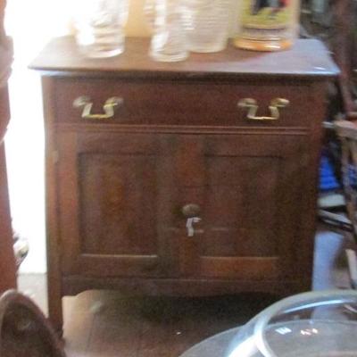 Antique Small Wooden Serving Cabinet PT0504  https://www.ebay.com/itm/113240889374