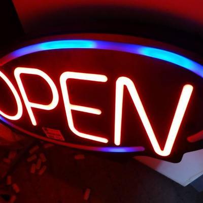#1 LED Open Sign
