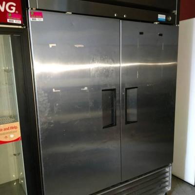 2 Door Stainless True Refrigerator Model # T-49