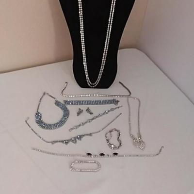 Rhinestone Costume Jewelry