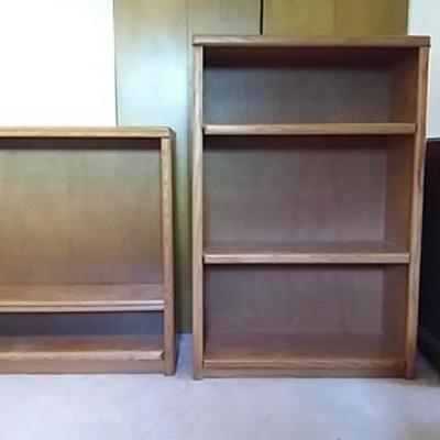 Oak Bookshelves