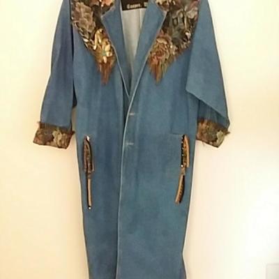 Thomas Designs, Casper WY Denim Coat