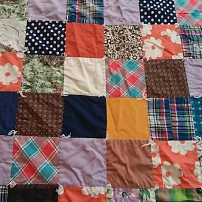 Hand Stitched Crazy Quilt