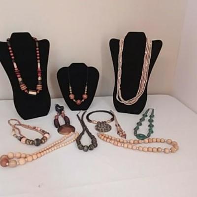 Earthy Necklace Lot